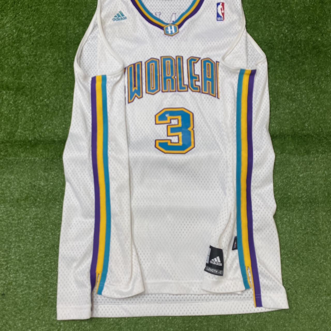Vintage Chris Paul New Orleans Hornets NBA Adidas - Depop