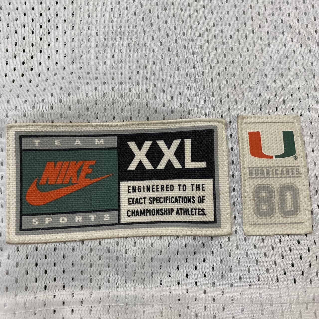 Nike vintage umiami Jim Kelly jersey. Size xl. 1980 - Depop