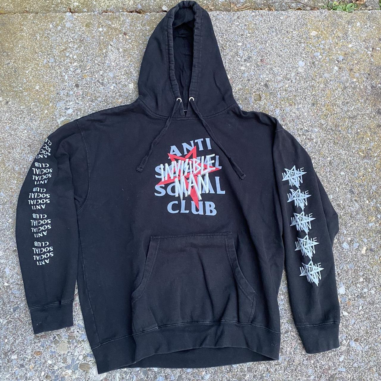 Anti Social Social Club X Invisible Man Collab Depop