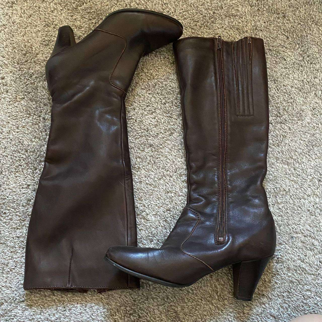 Trotters Women's Brown Boots | Depop