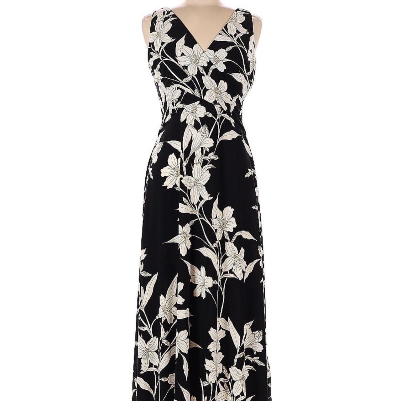 NWT beautiful elegant Lauren by Ralph Lauren dress,... Depop