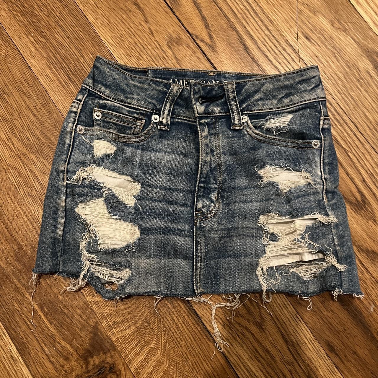 american eagles mini skirt super... - Depop