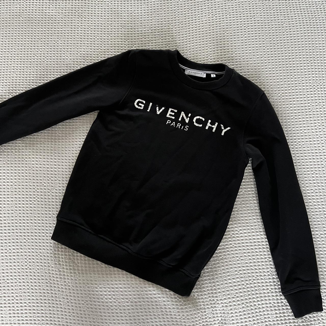 Givenchy paris black top jumper