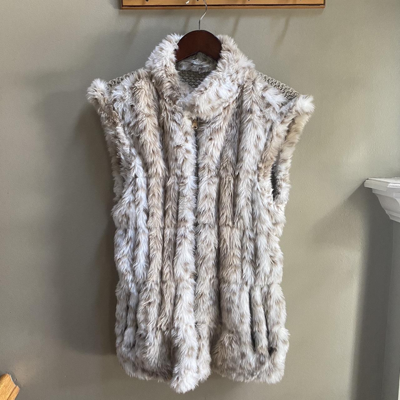 Bagatelle rabbit clearance fur vest