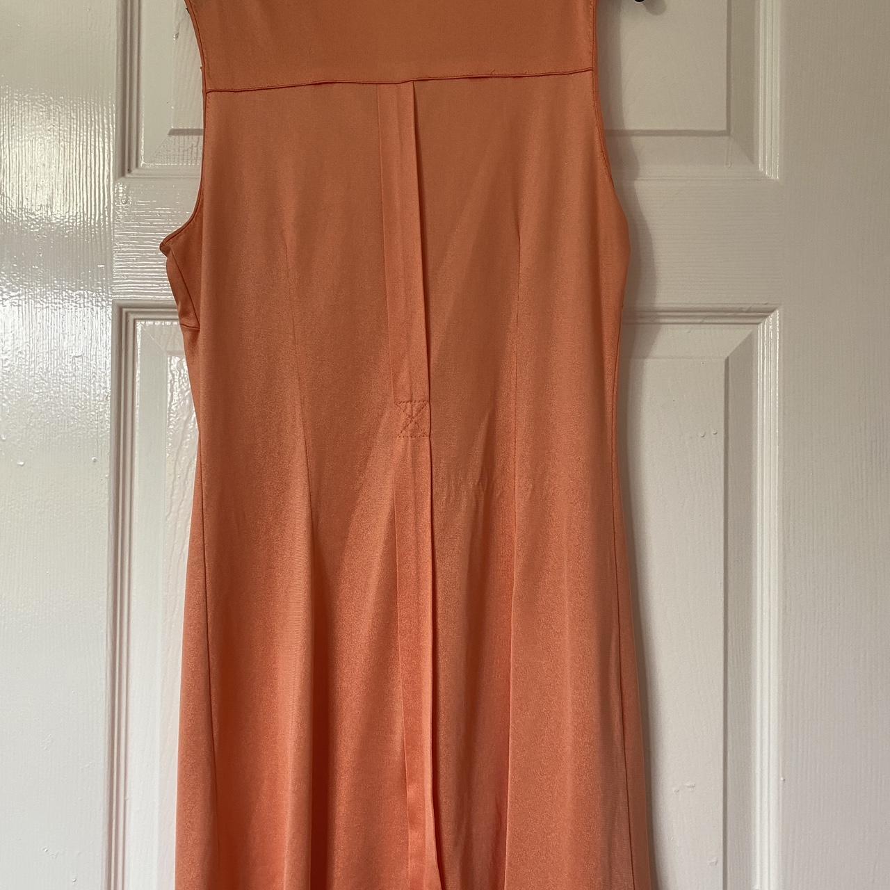 Finn Karelia peach vintage dress Vintage dress,... - Depop