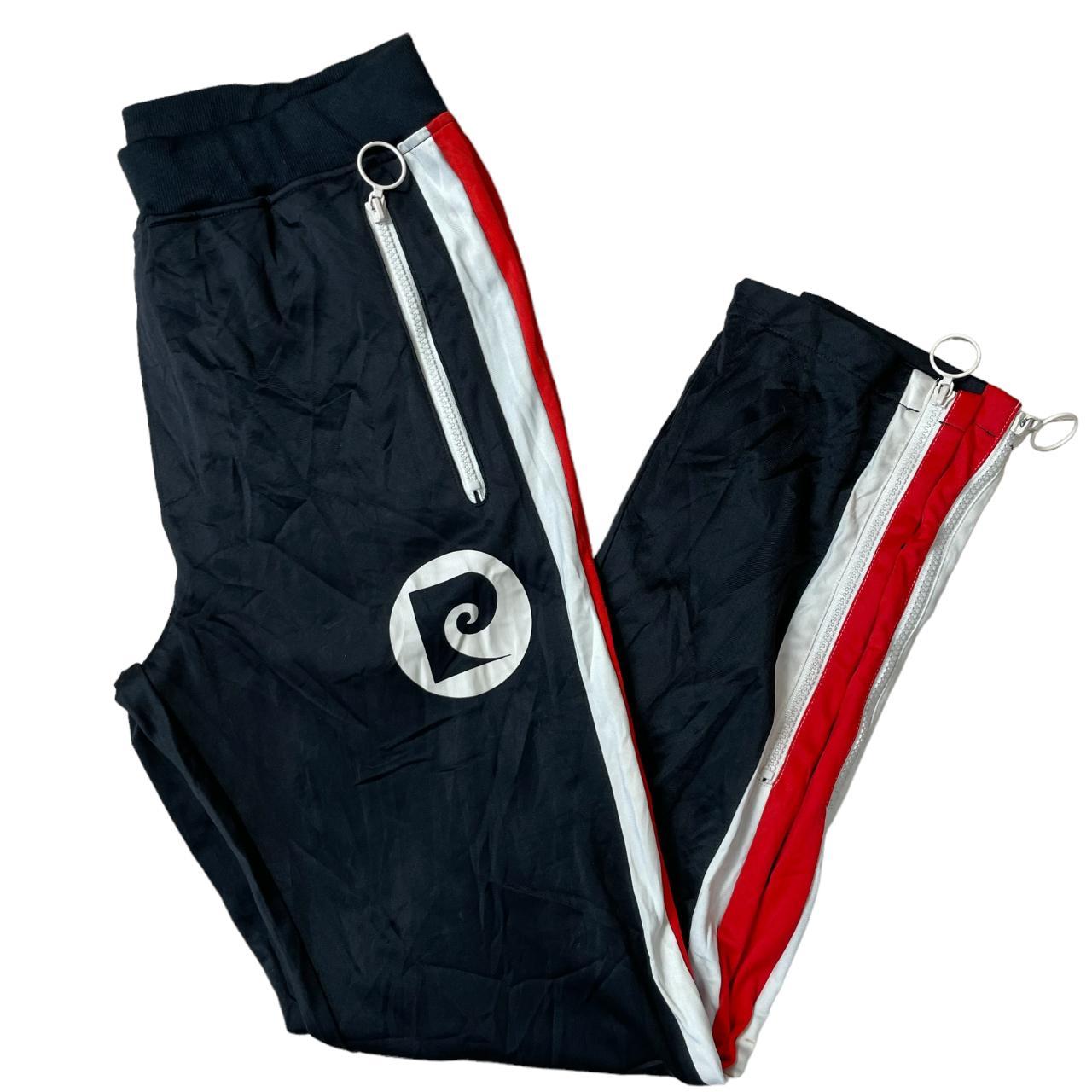 Fila Women's Black and Red Joggerstracksuits Depop