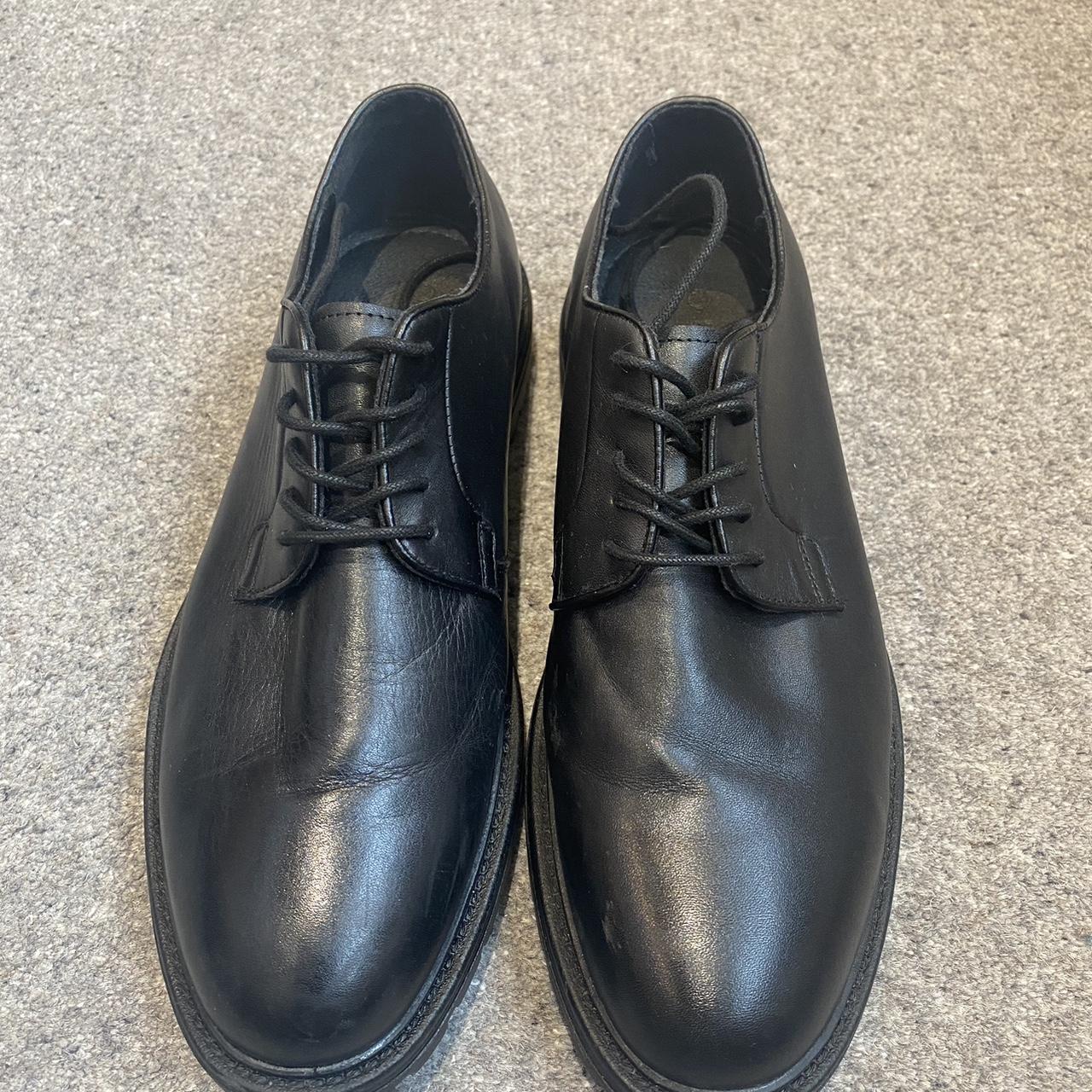 Men’s Office Shoes Upper Leather shoe Worn once... - Depop