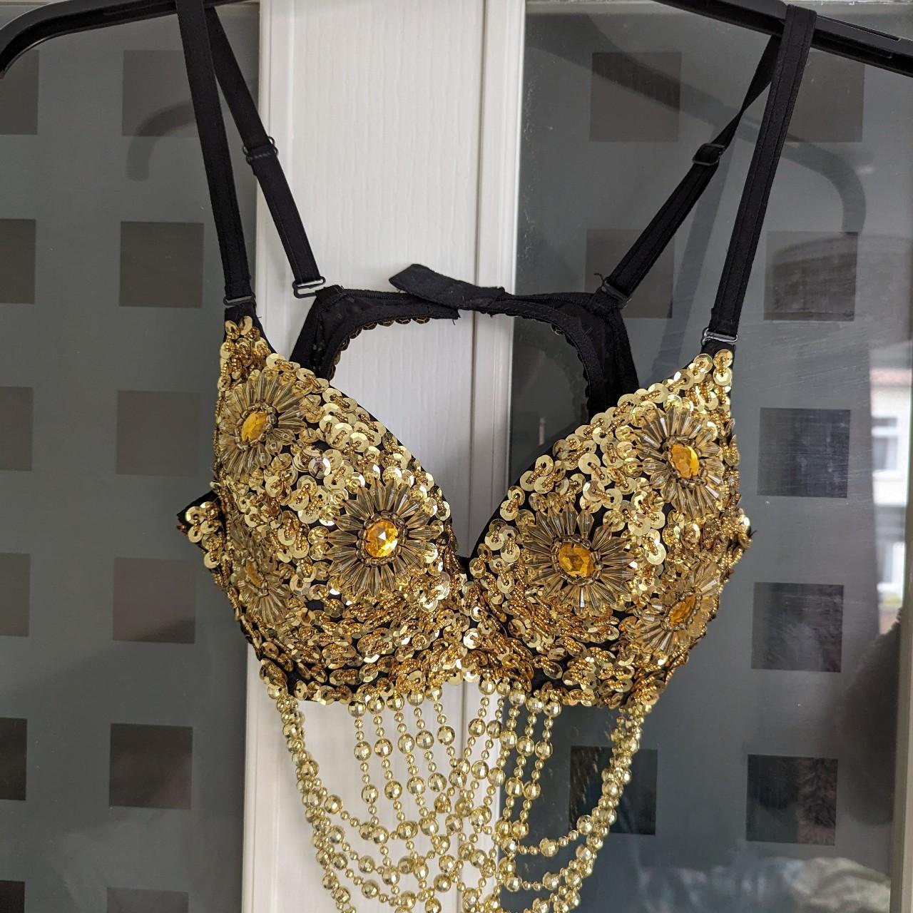 Women's Gold Fancydress Depop