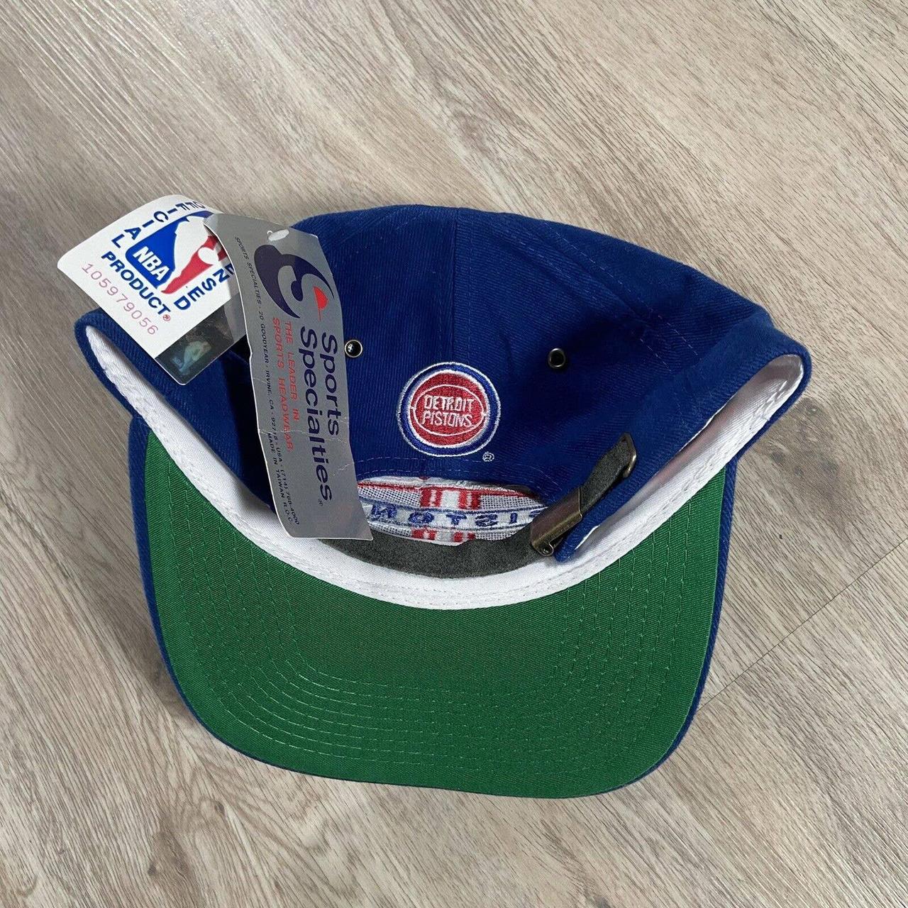 Detroit Pistons Sports Specialties Vintage Snapback Hat Cap