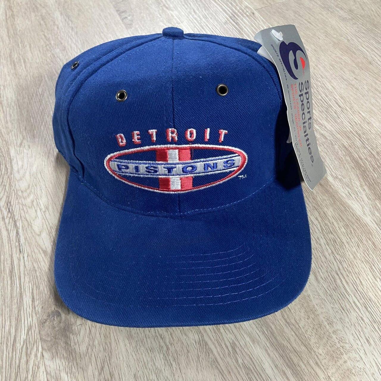 Detroit Pistons Sports Specialties Vintage Snapback Hat Cap 