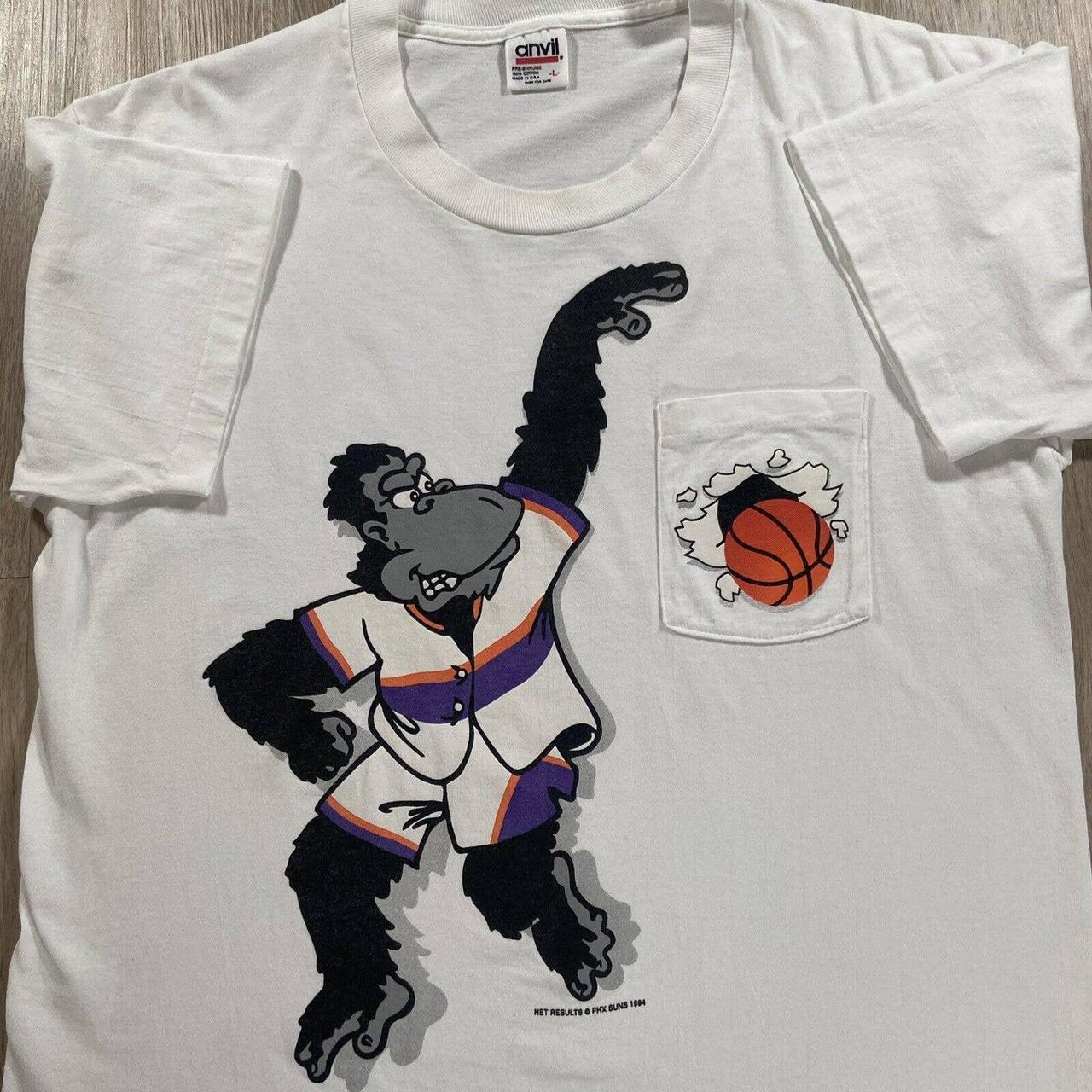 Vintage 1993 Phoenix Suns Changes NBA Graphic T-Shirt Brand New w Tags