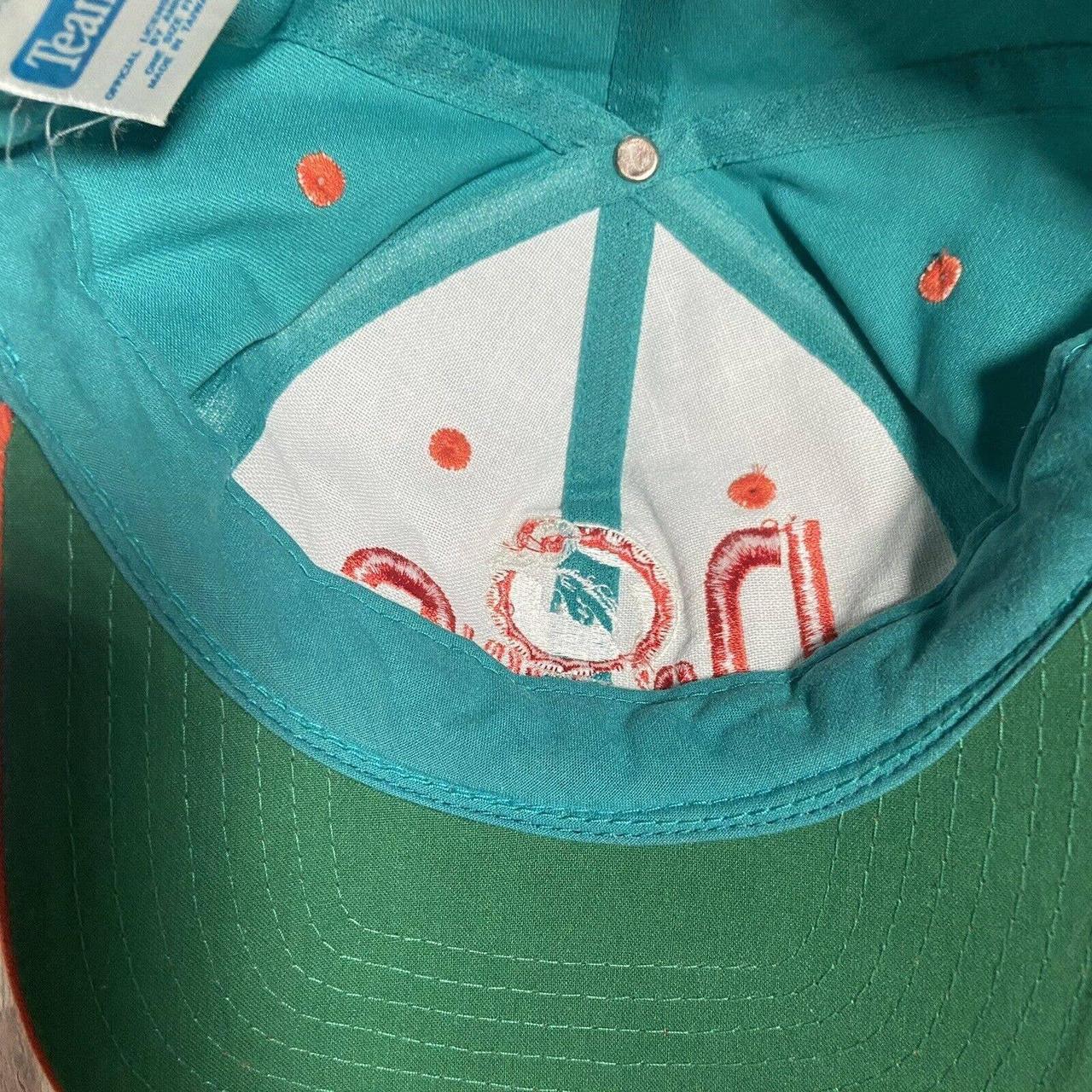 Vintage Reebok Miami Dolphins Fitted Hat Size 7 - Depop