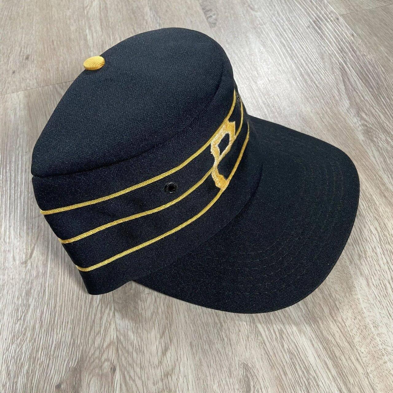 Vintage Pittsburgh Pirates Hat Snapback Pillbox MLB - Depop