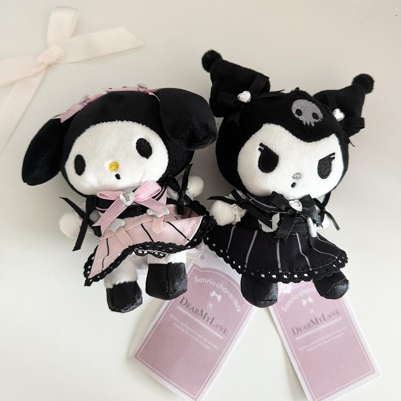 Black and Pink Stuffed-animals | Depop