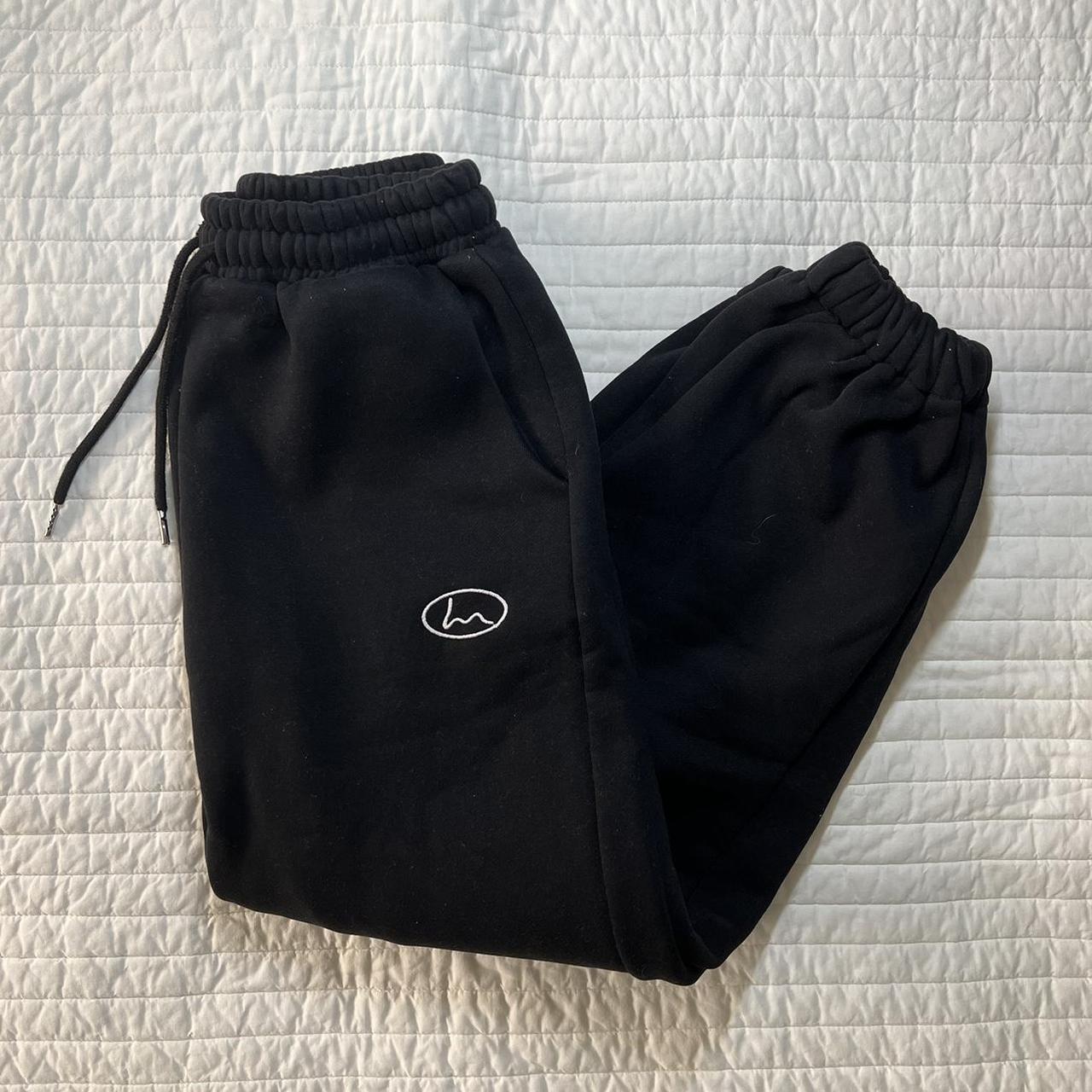 Black discount joggers tight