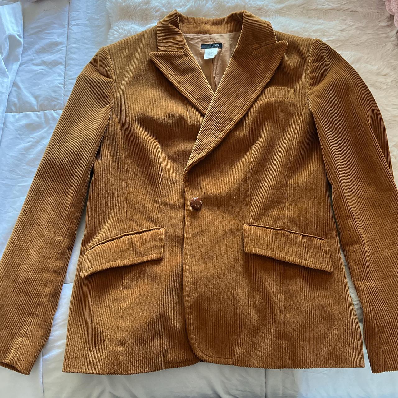 J crew corduroy blazer womens hotsell