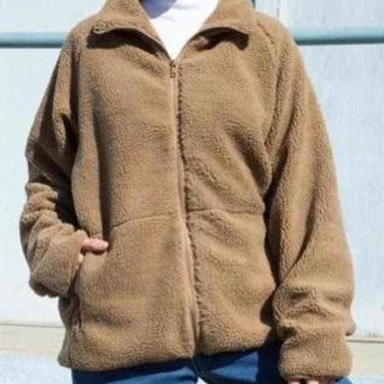 brandy melville teddy sherpa jacket 🧸 i looove this... Depop