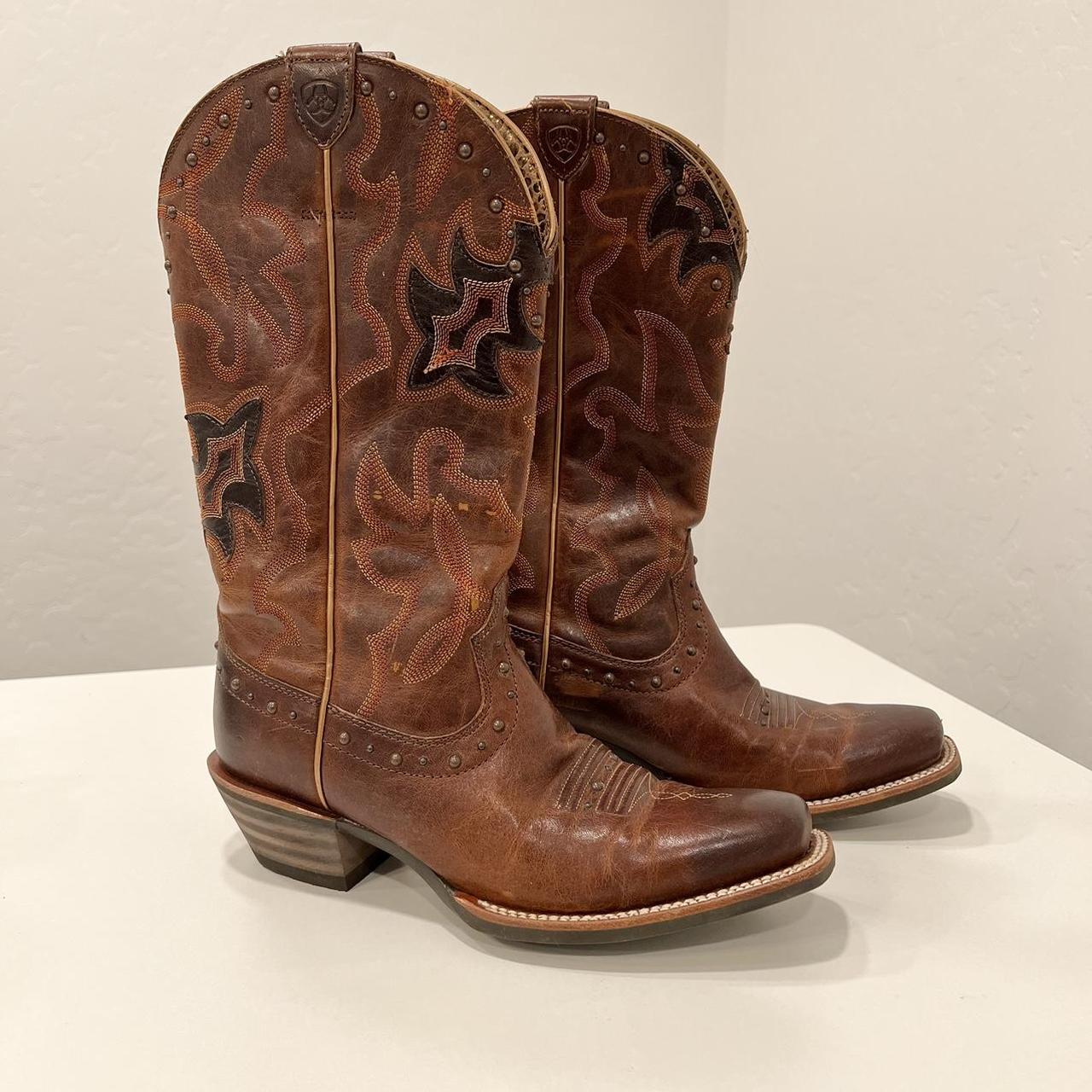 Used womens hot sale cowboy boots