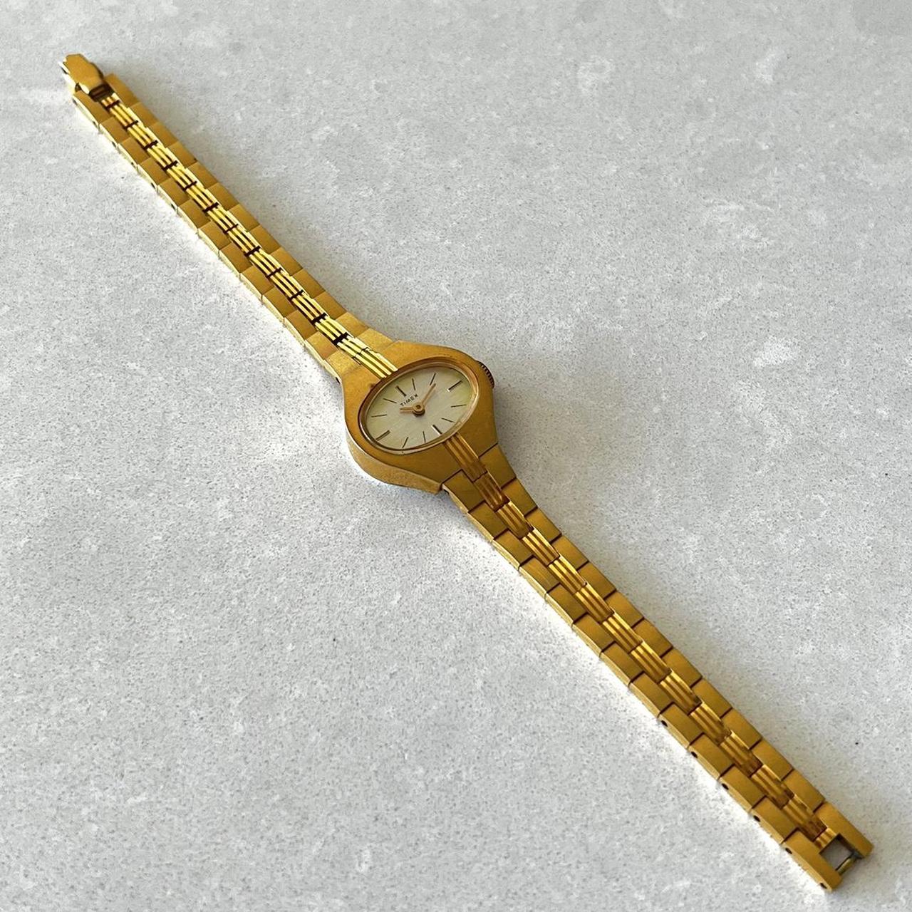 Vintage gold women’s Timex watch Wind up Watch... - Depop