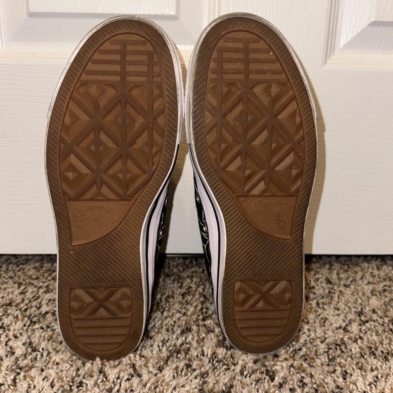 spiderweb converse mens 4.5 women’s 6.5 as is,... Depop