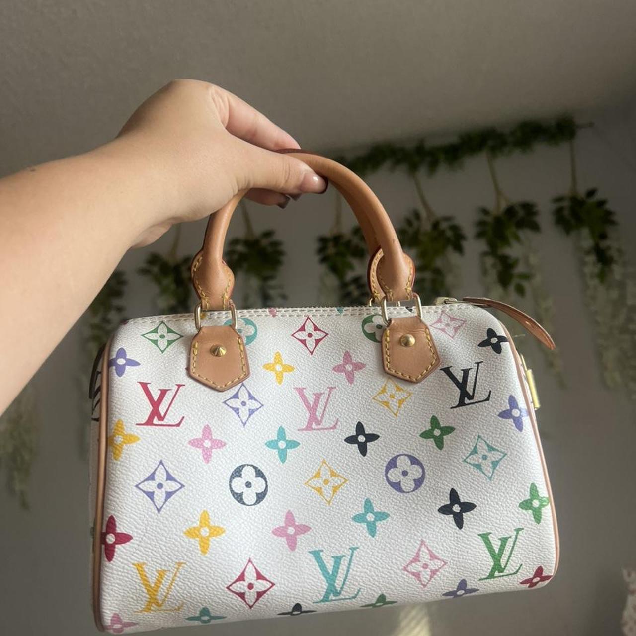 Louis Vuitton, Bags, Louis Vuitton Multicolor Mini Speedy Bag