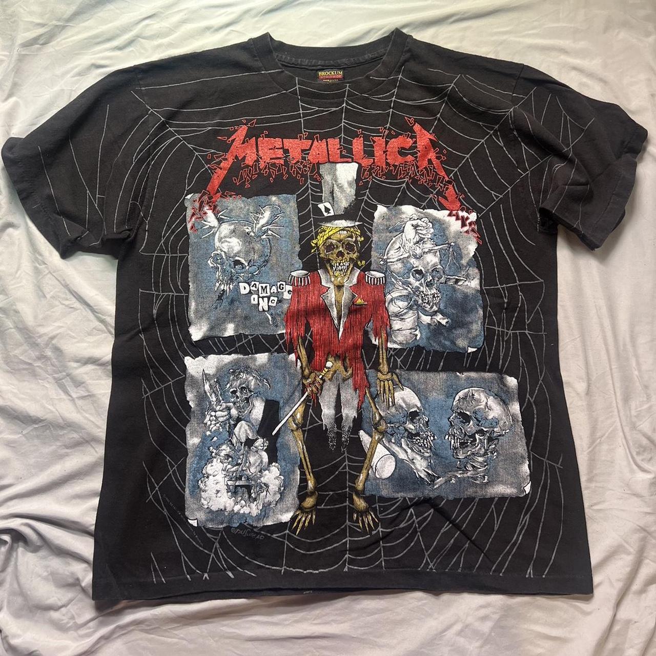 1992 Metallica Ringmaster Pushead All over print... - Depop