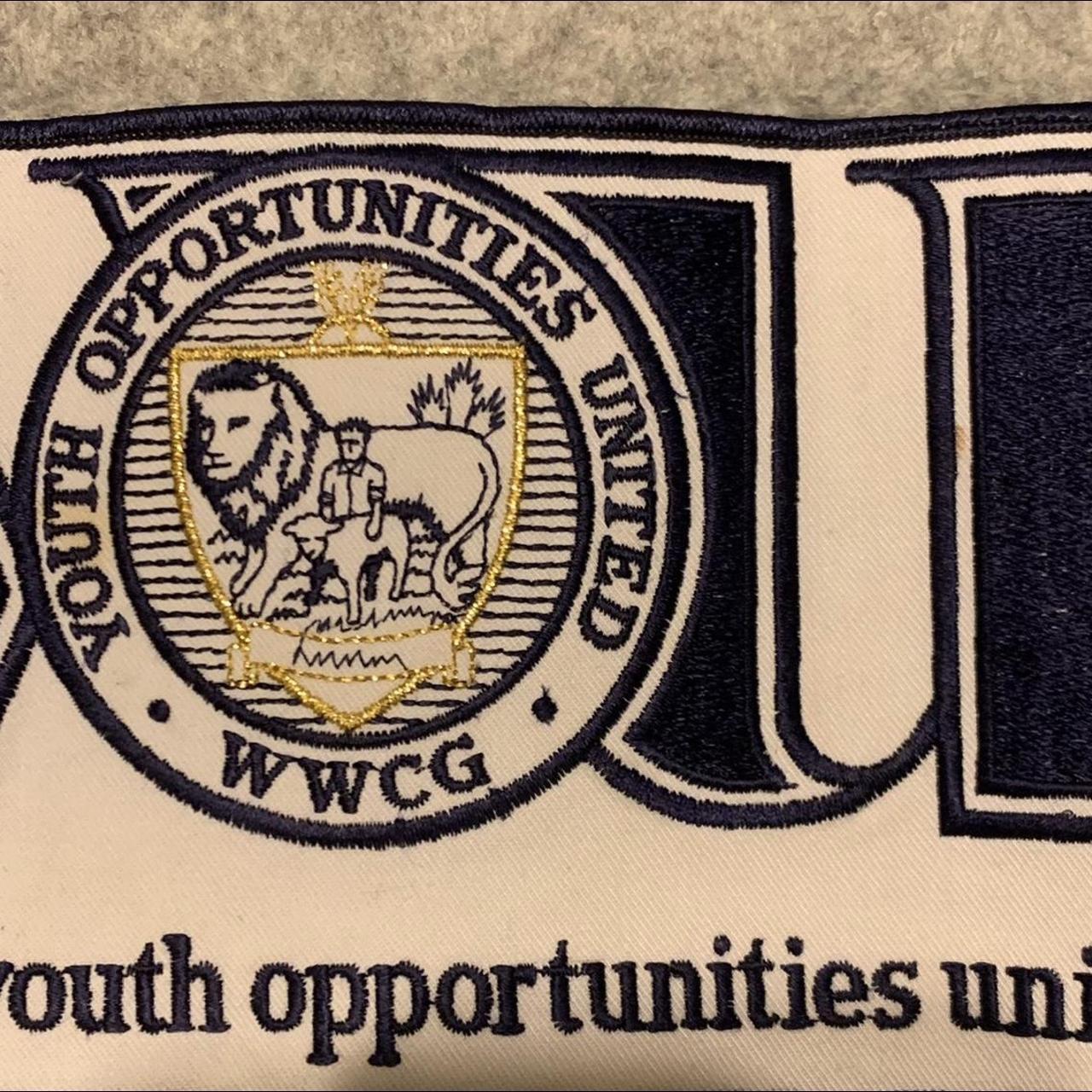 Chalk Line Men's Varsity Jacket - Grey/Navy - L –… - image 3