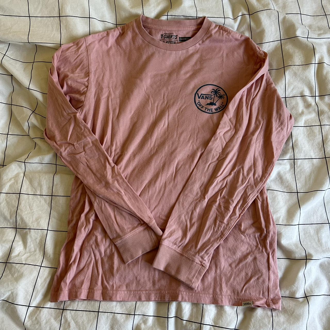 Mens pink vans sales t shirt