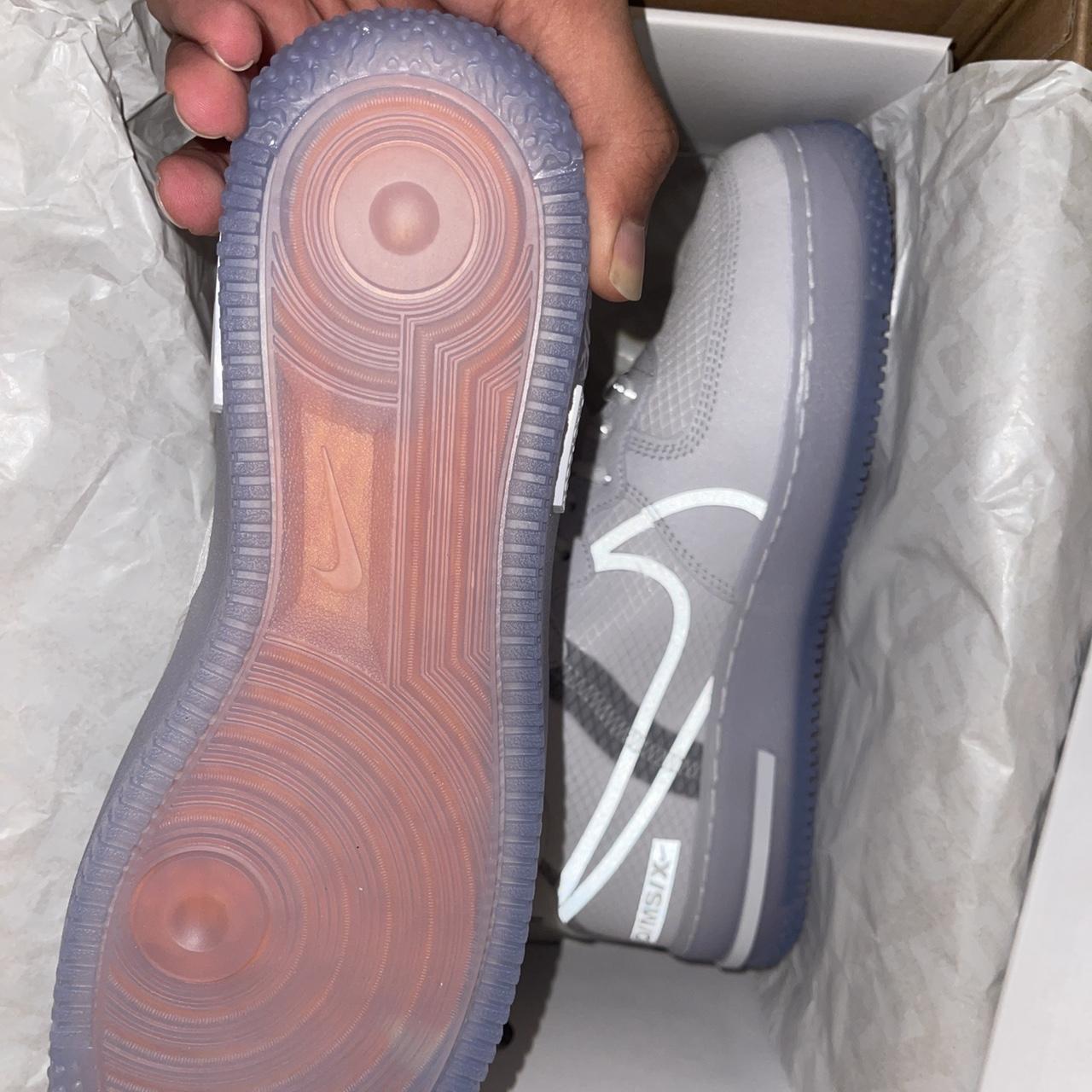 nike air force 1 react junior black