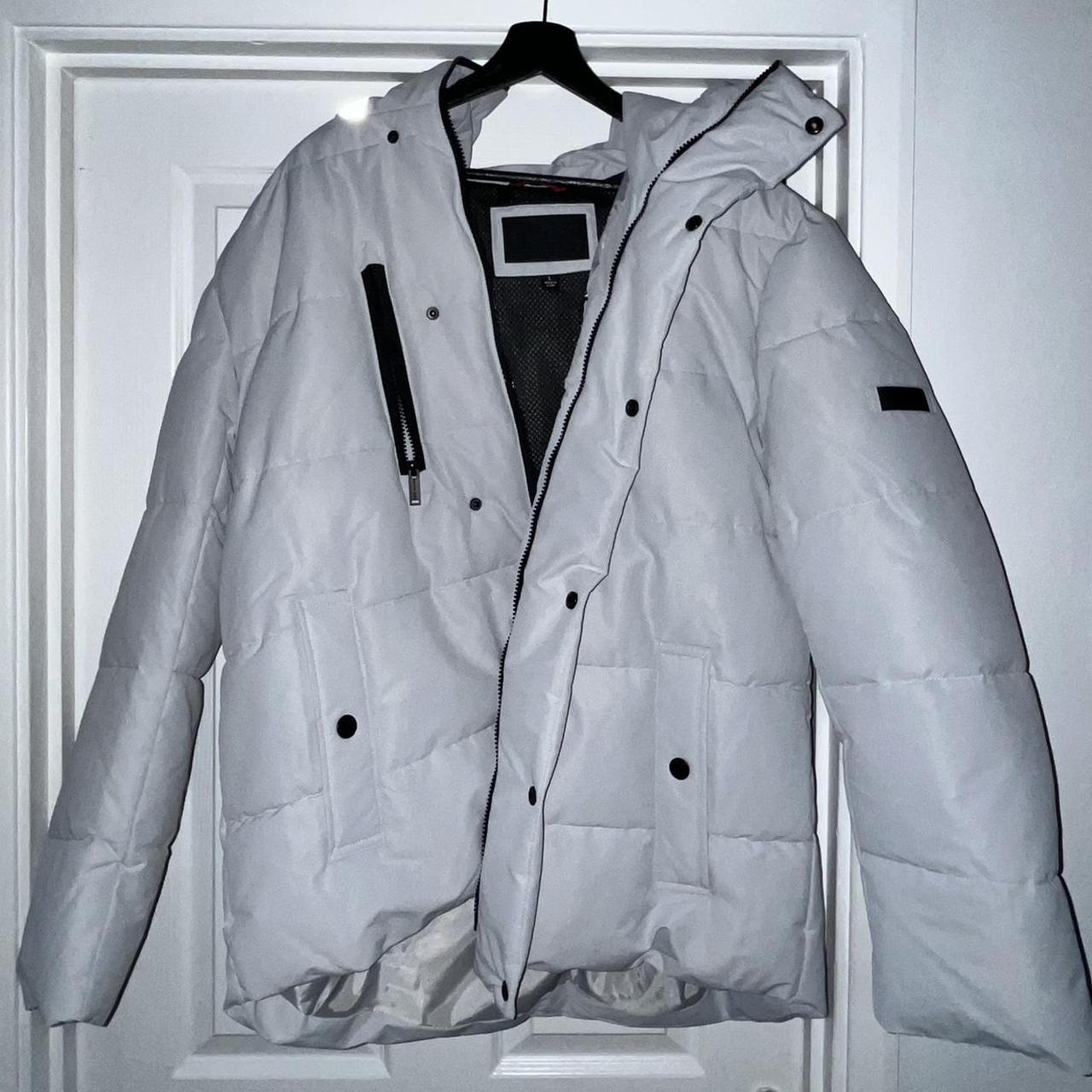 White sale mk coat