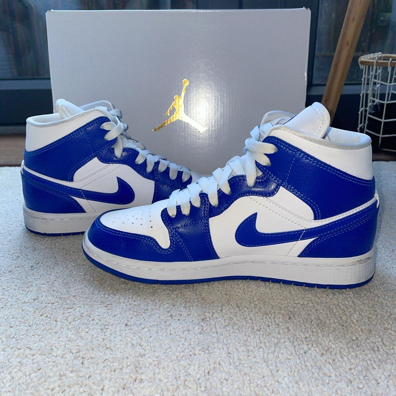 womens blue nike air jordans