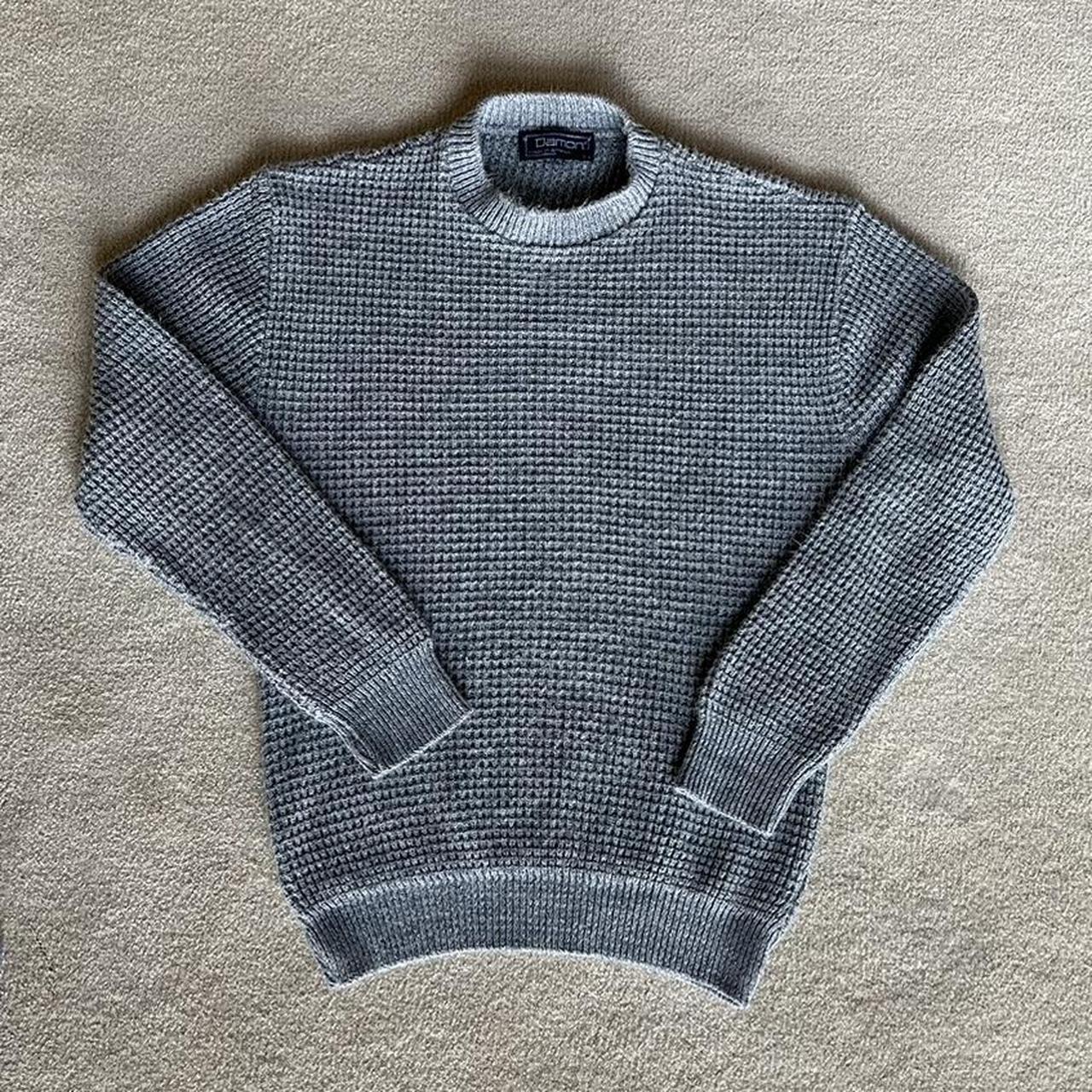 Merino Waffle Knit Sweater, USA Made