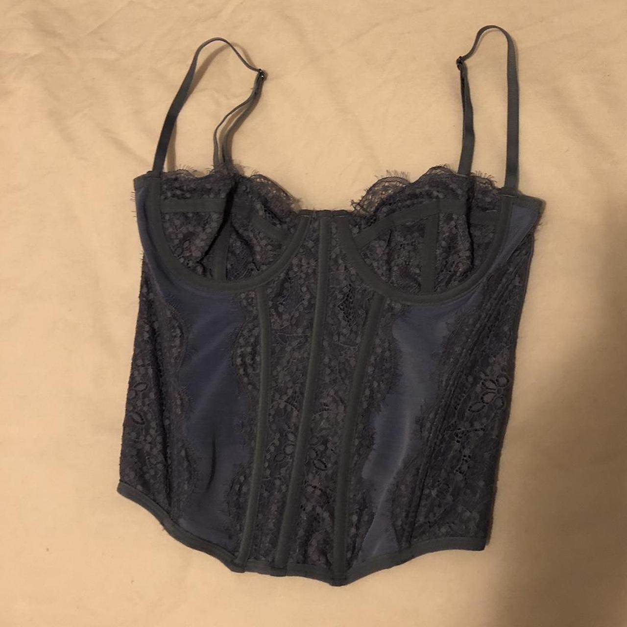 Urban outfitters modern love corset top Size small... - Depop