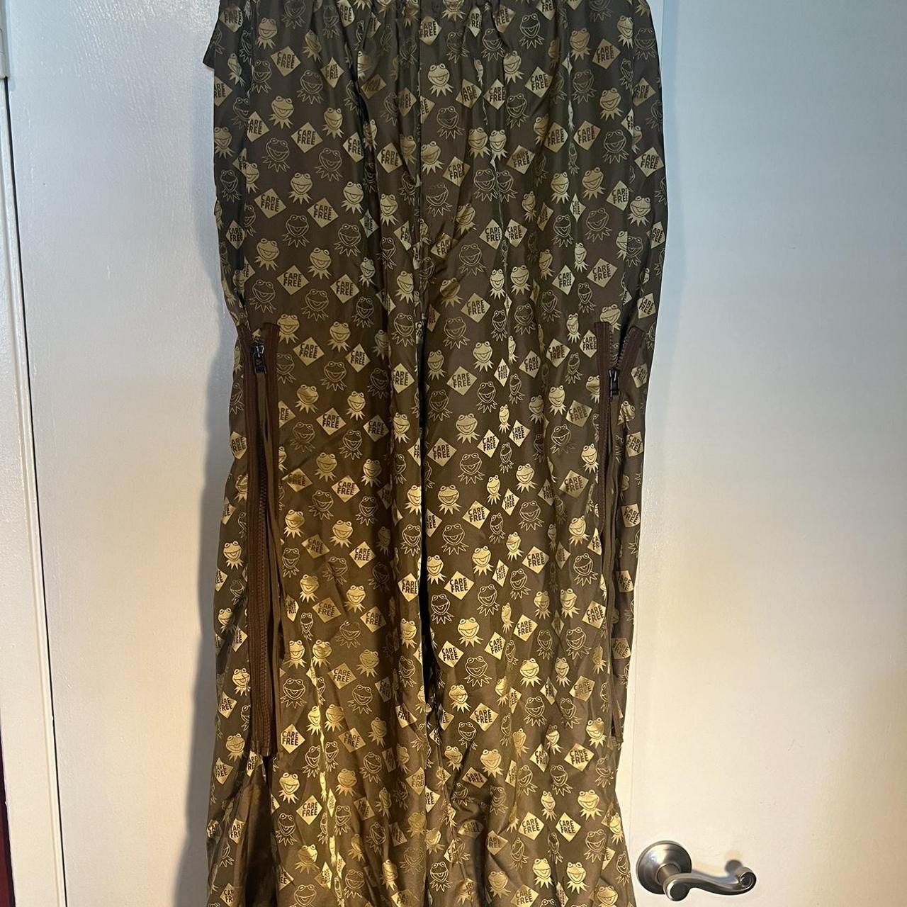 Little Sunny Bite Women's Tan and Gold Trousers (2)