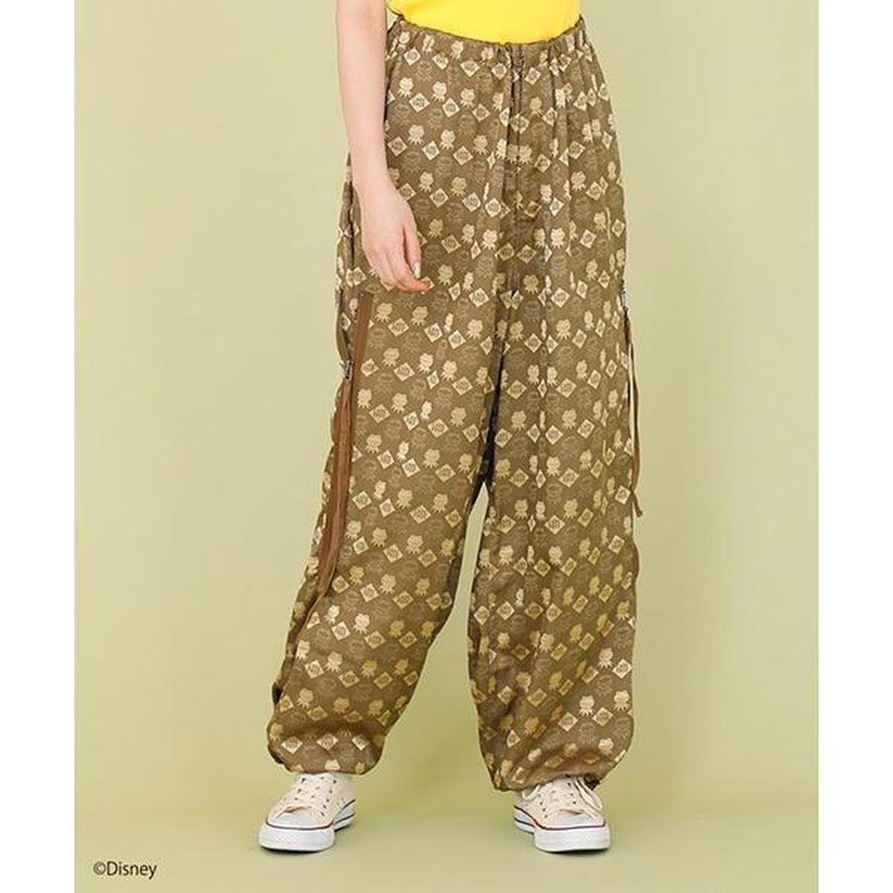 Little Sunny Bite Women's Tan and Gold Trousers