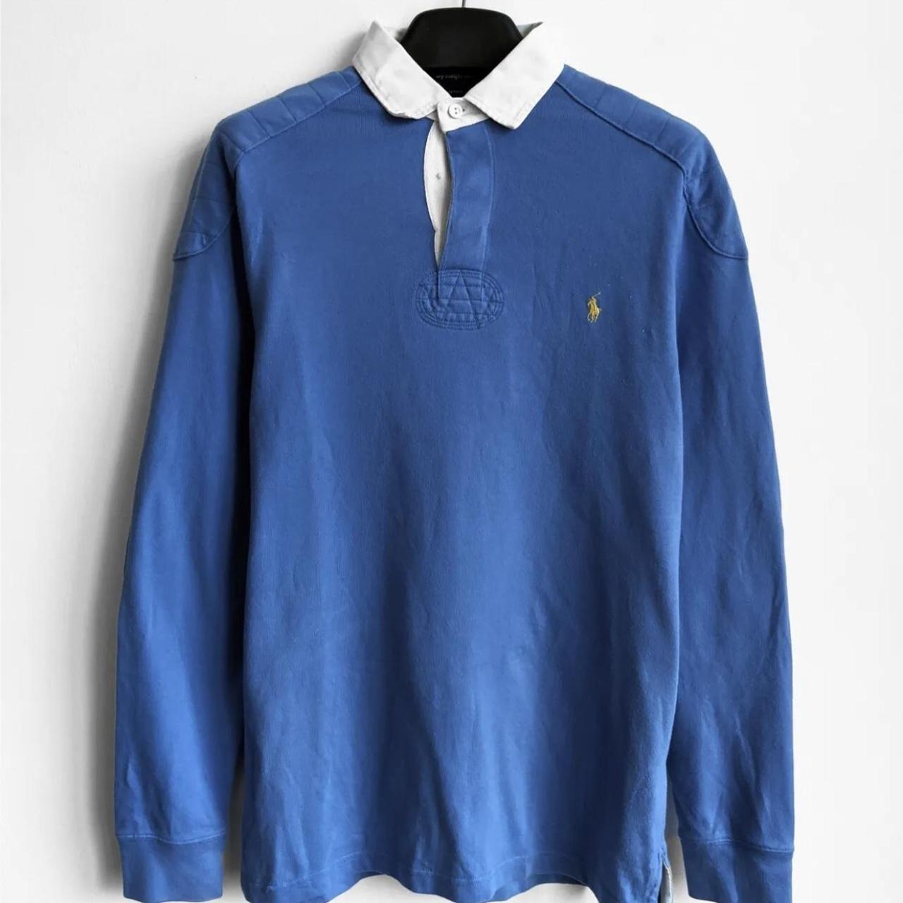 Ralph Lauren retro polo rugby shirt #retro #casual - Depop