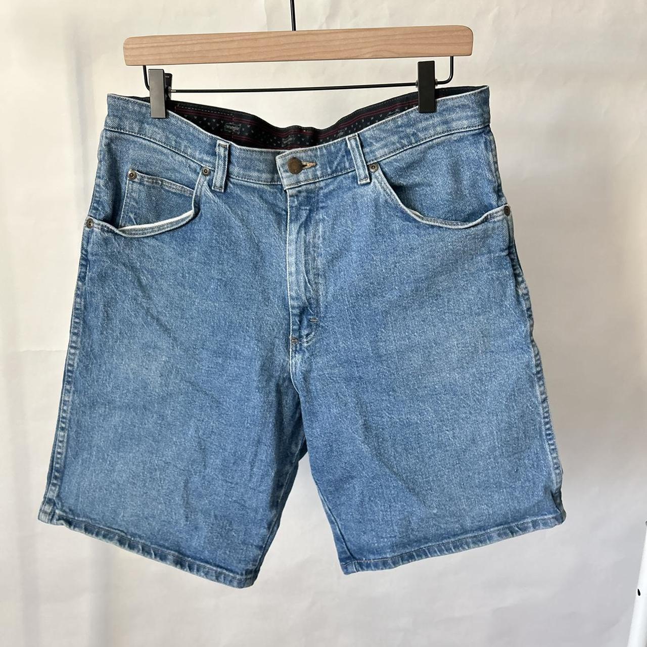 Wrangler Men's Blue Shorts | Depop