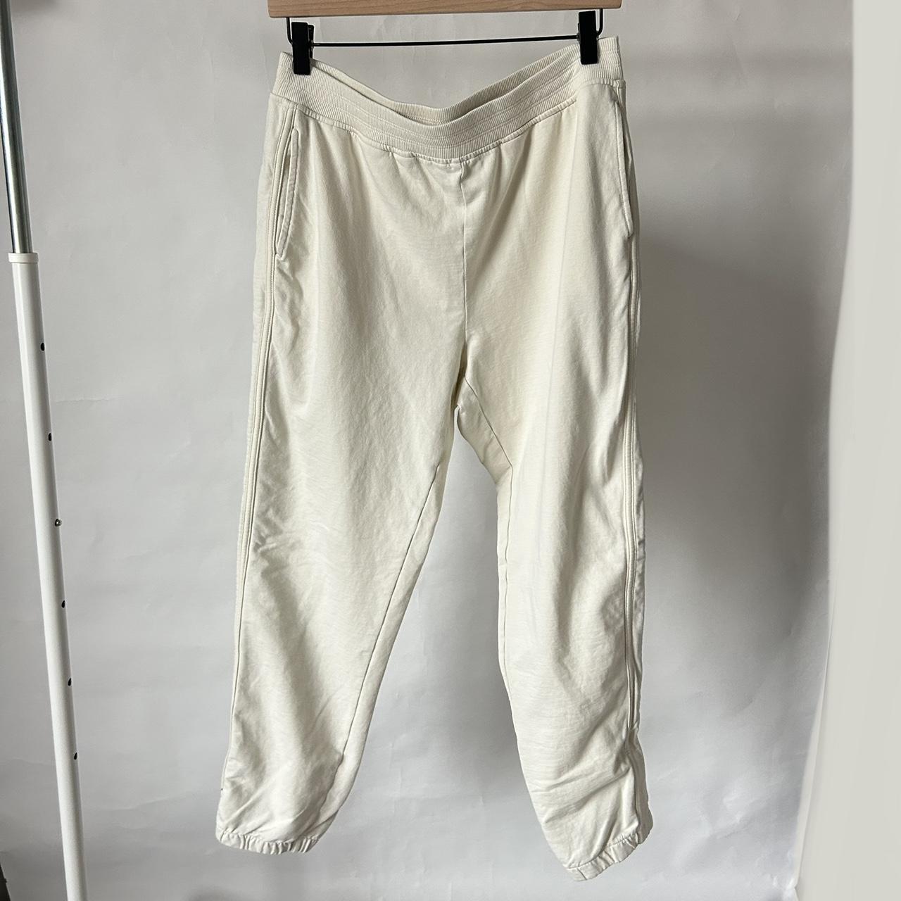 Aerie Women's Cream and White Joggers-tracksuits (3)