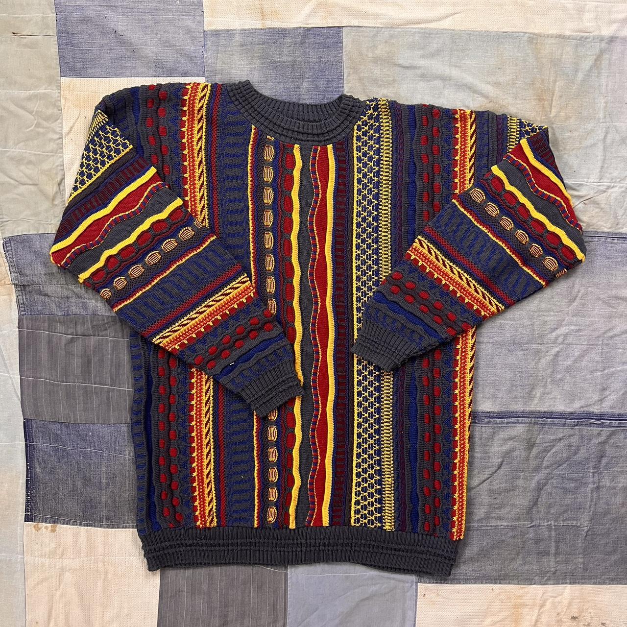 1990’s Vintage Coogi Style Sweater in great... - Depop