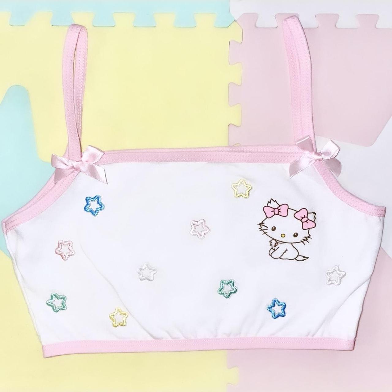 ʚ funfetti kitty bralette ɞ us ship only on app, DM... Depop