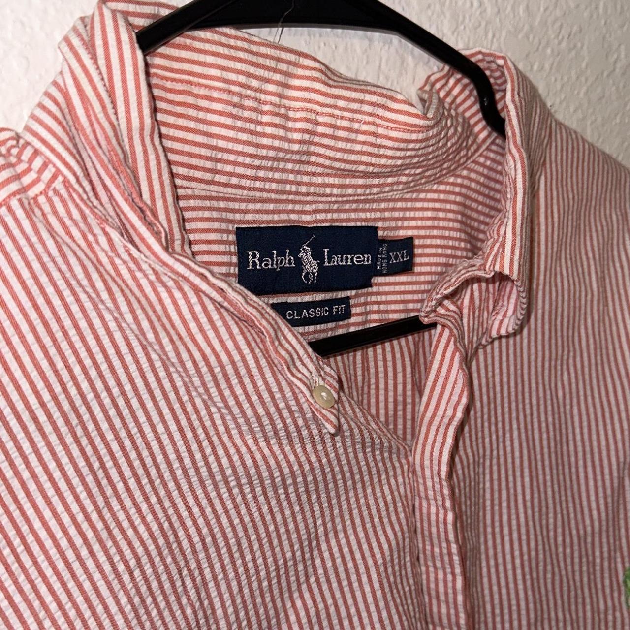 Short sleeve polo Ralph Lauren button up. Great... - Depop