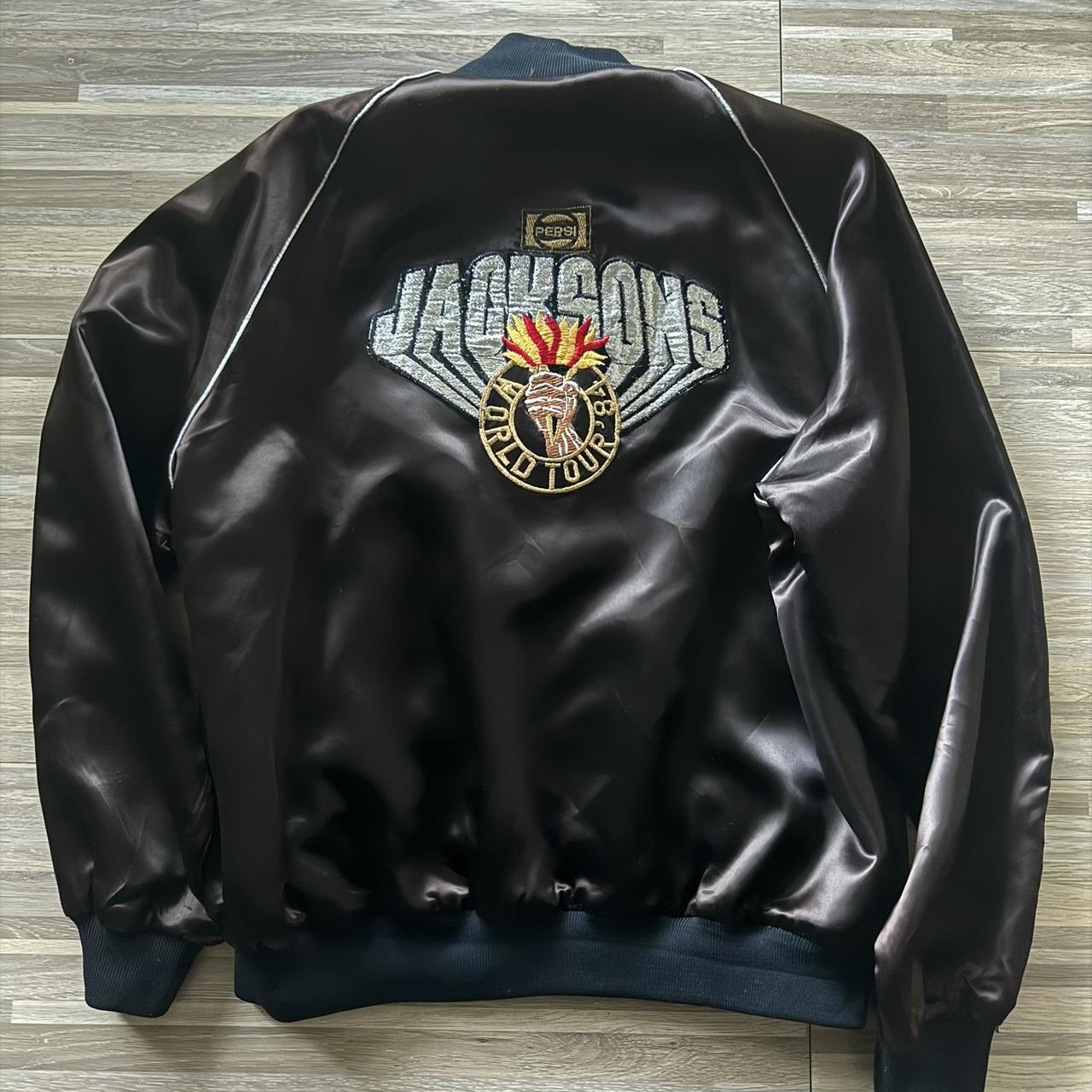 激レア Michael Jackson tour tee Jacket 1987 Michael Jackson JAPAN WORLD TOUR (1987) Crew Member Pepsi