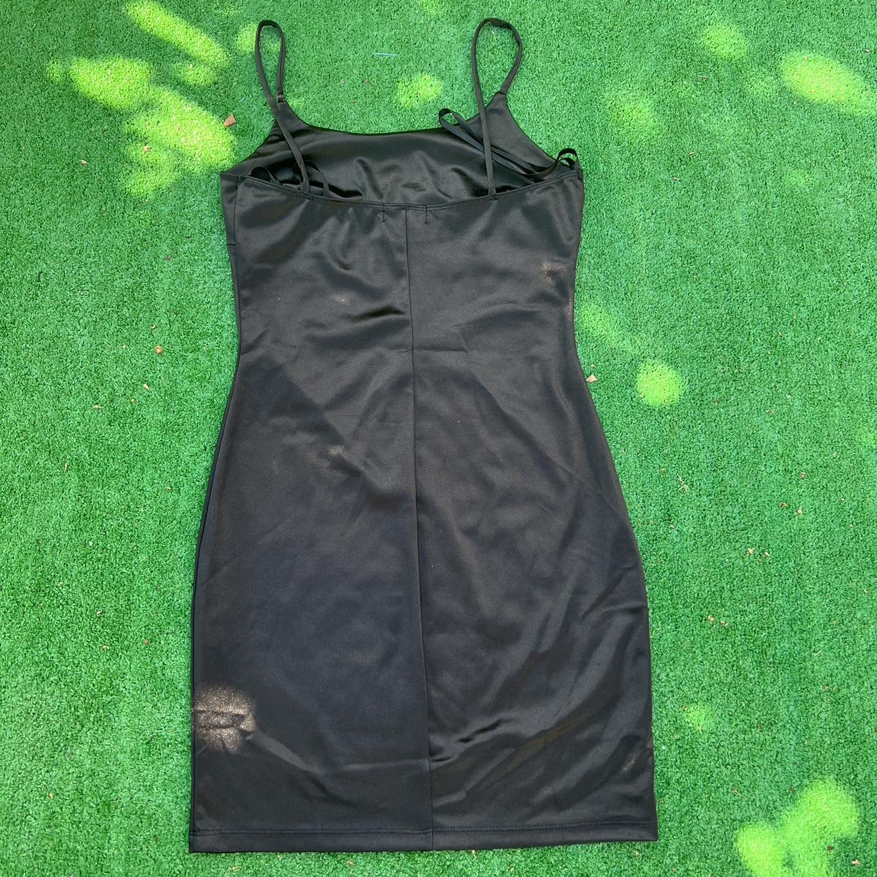 Black mini dress ♡ Has spaghetti straps and hanger... Depop