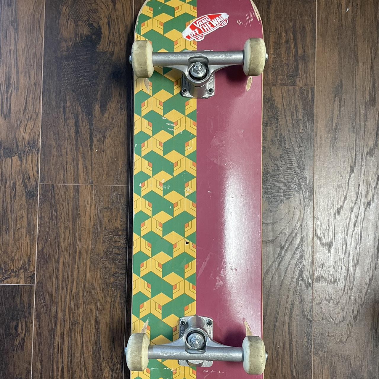 Demon slayer skateboard -Not sure what the brand... - Depop