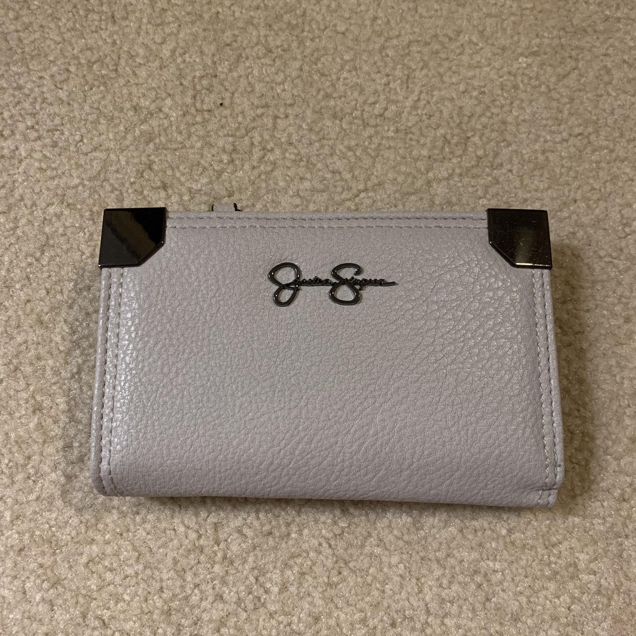 Jessica Simpson three fold faux leather wallet.... Depop