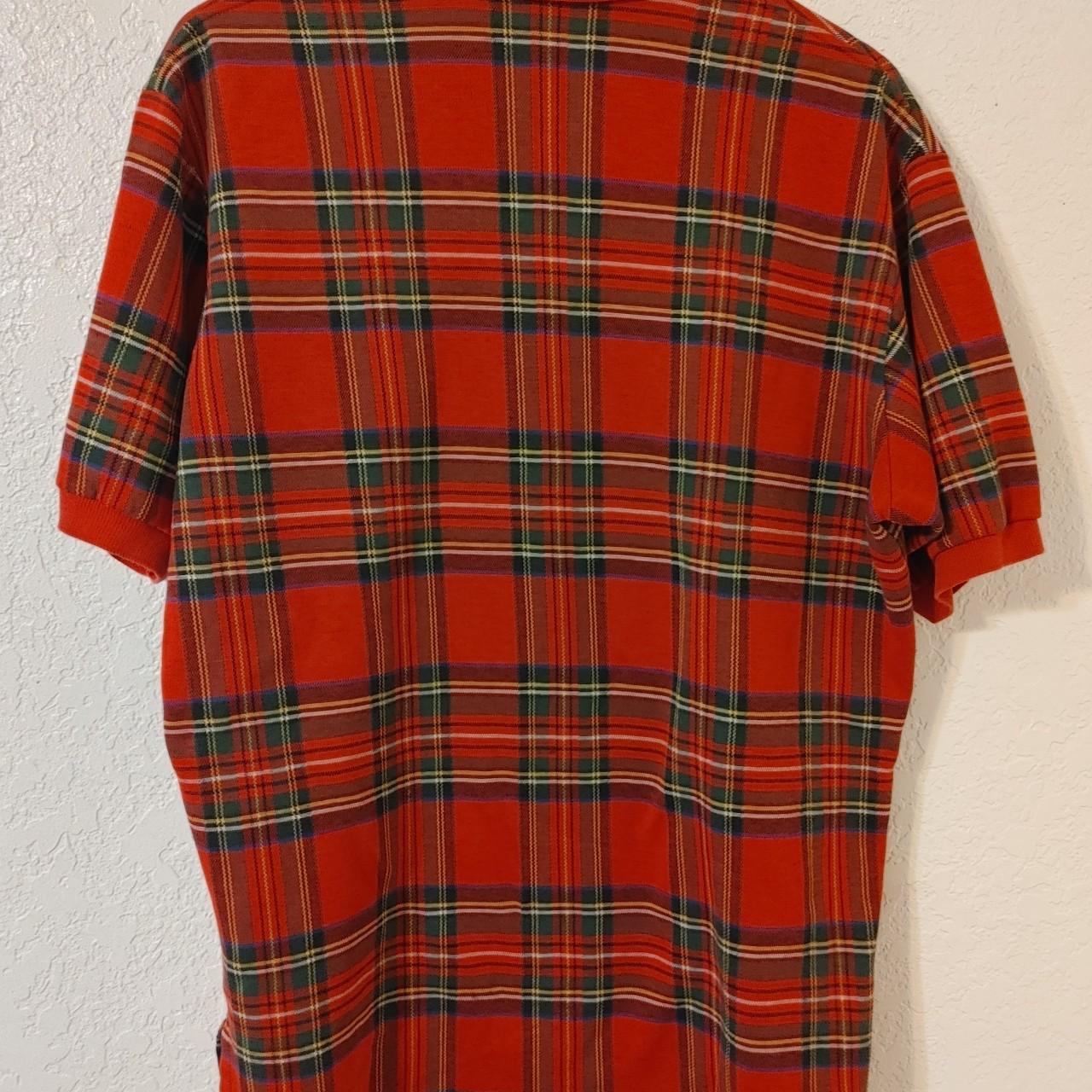 Plaid polo ralph lauren. Made in usa🇺🇸. XL – Vintage Sponsor