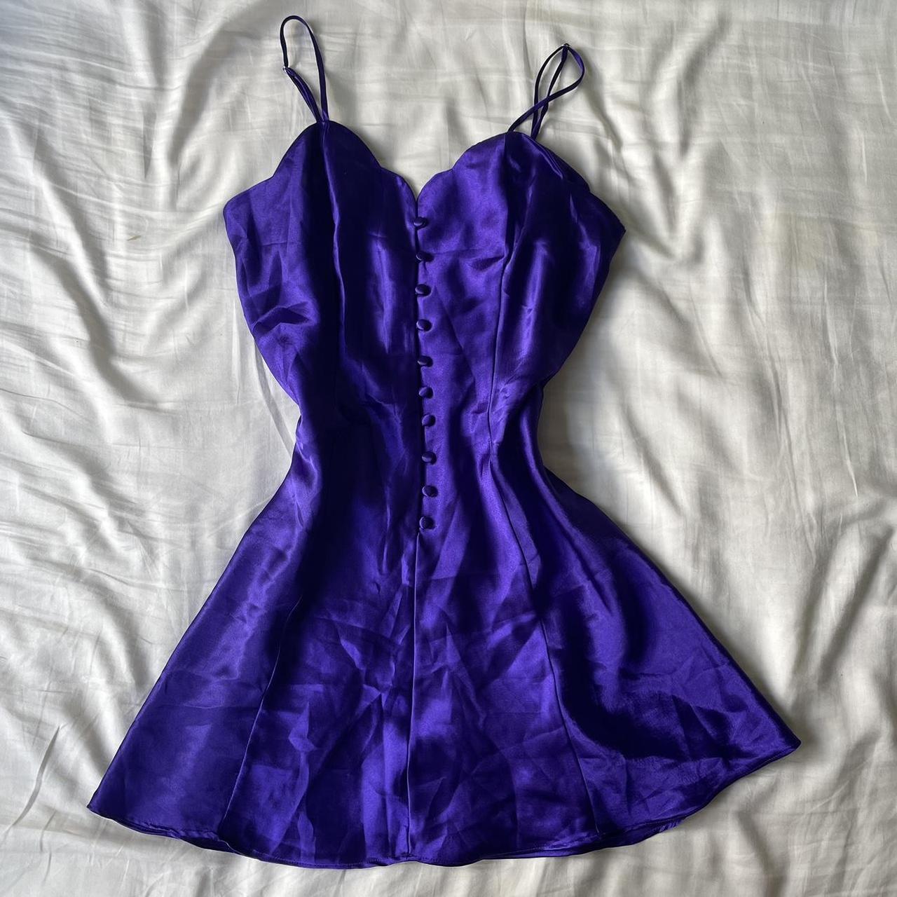Victorias Secret Womens Purple Dress Depop 1161