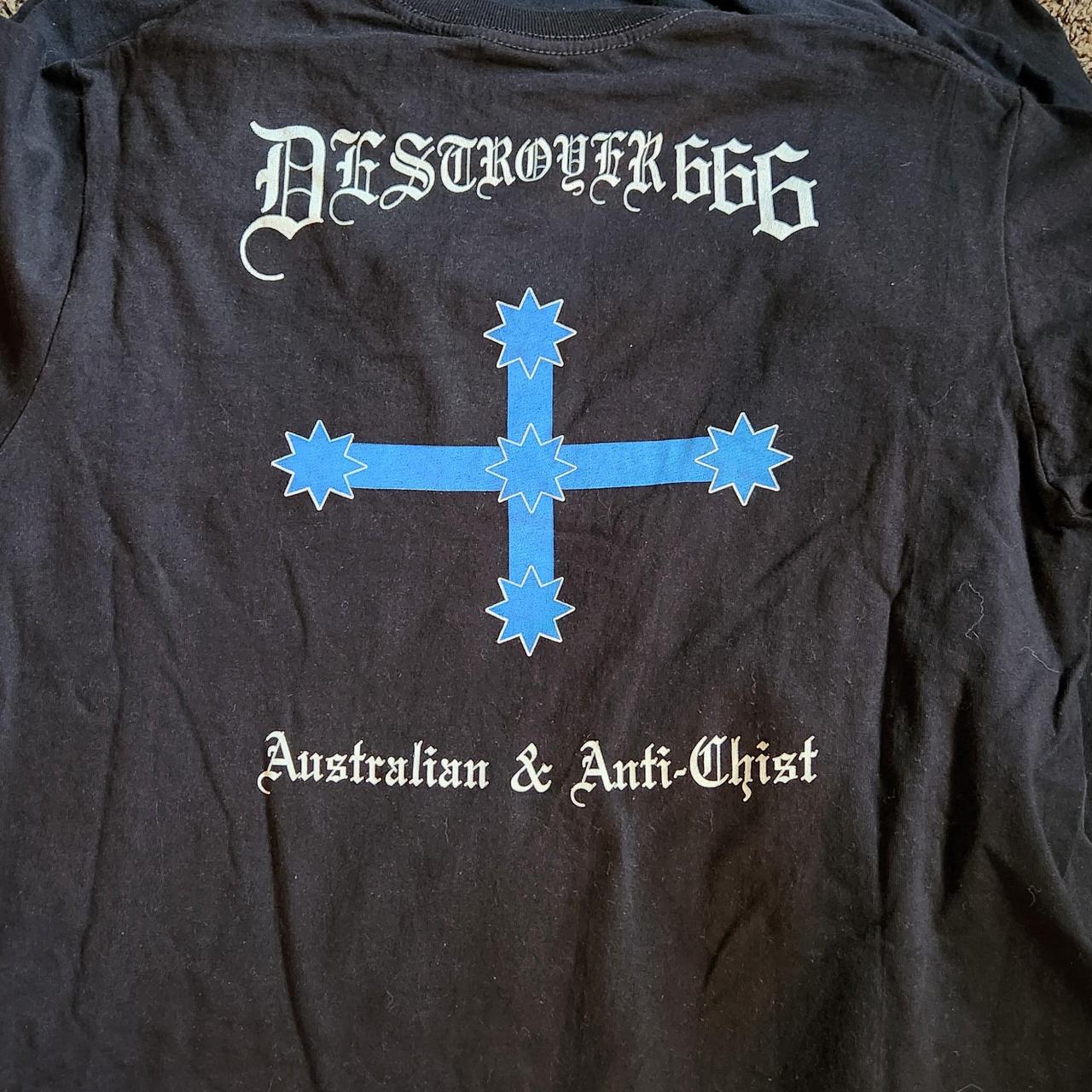 destroyer 666 unchain the wolves shirt