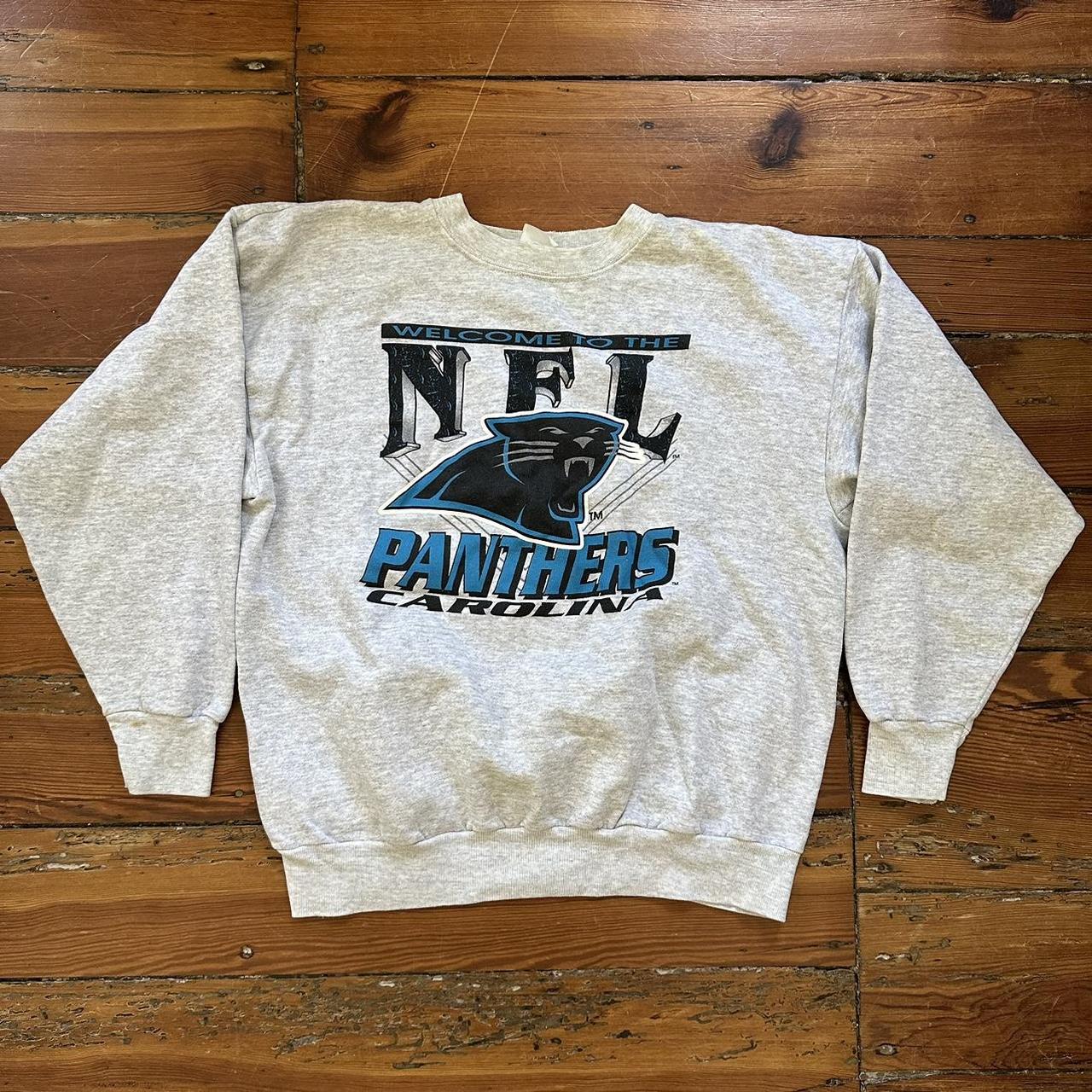 vintage carolina panthers sweater