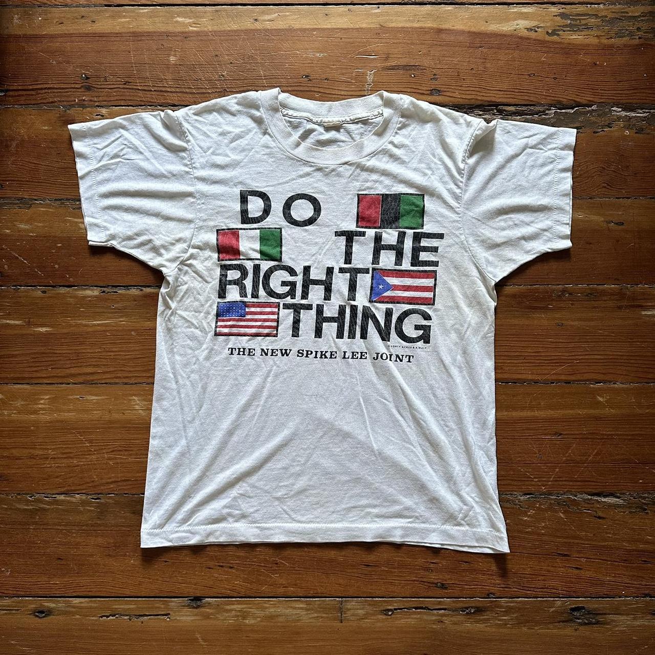 Rucking deals Fotten Do The Right Thing Spike Lee Joint Public Enemy T-Shirt Large